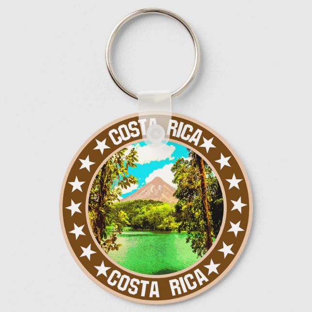 Costa Rica                                         Keychain (Back)
