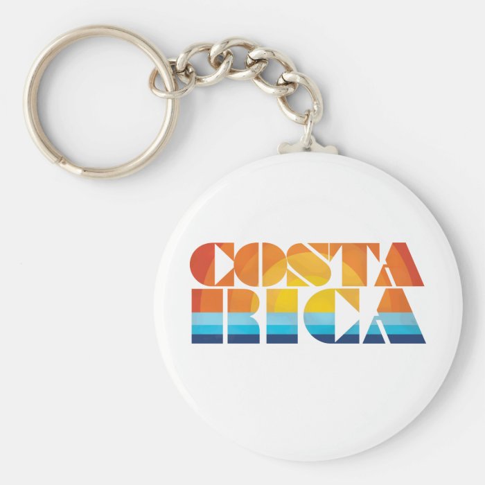 Costa Rica Keychain