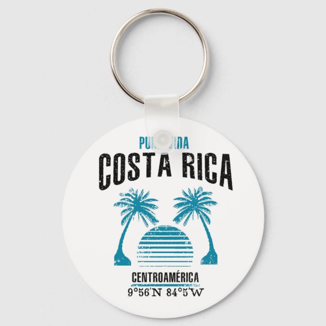 Costa Rica Keychain (Front)