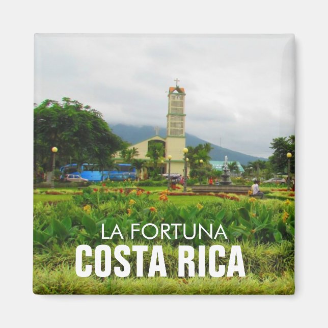 Costa Rica La Fortuna Magnet (Front)