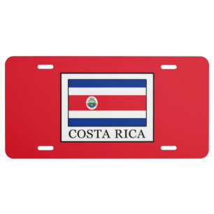 Costa Rica License Plate