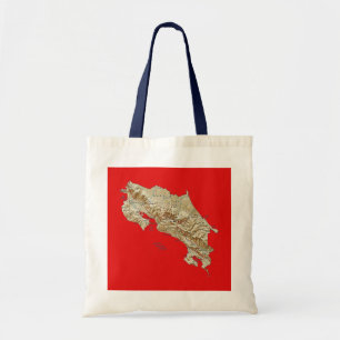 Costa Rica Map Bag