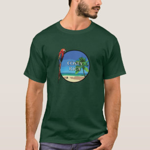Costa Rica - Men's Basic Dark T-Shirt
