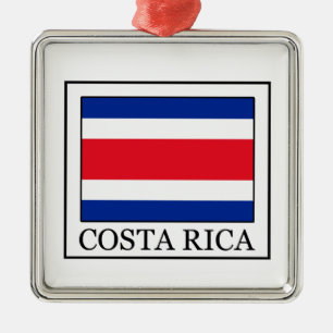 Costa Rica Metal Ornament