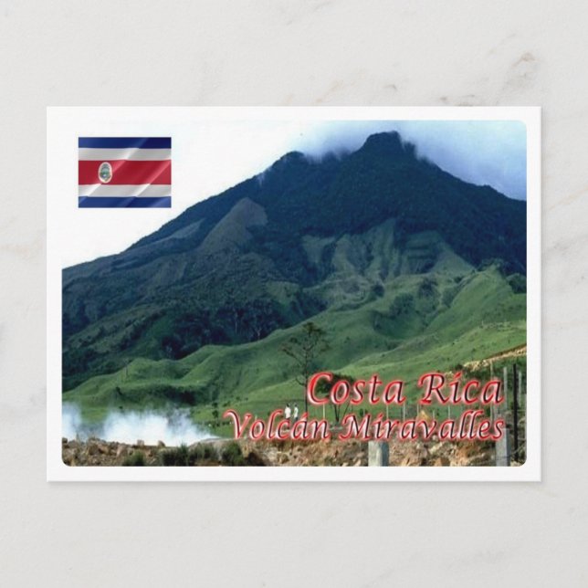 Costa Rica - Miravalles Volcano - Postcard (Front)