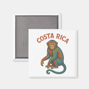 Costa Rica Monkey Magnet