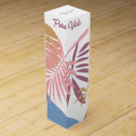 Costa Rica Motto Pura Vida Wine Box<br><div class="desc">See my store for more travel-themed items.</div>