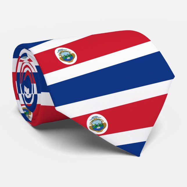 Costa Rica Neck Tie (Rolled)