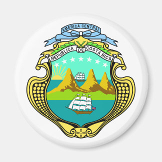 Costa Rica Official Coat Of Arms Heraldry Symbol Magnet