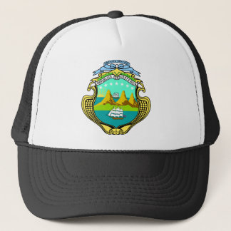 Costa Rica Official Coat Of Arms Heraldry Symbol Trucker Hat