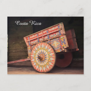 Costa Rica Ox Cart Postcard
