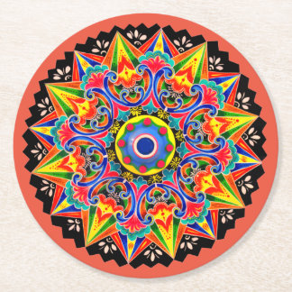 Costa Rica Ox Cart Wheel Carreta Coaster