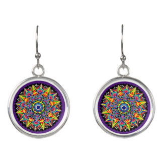 Costa Rica Ox Cart Wheel Carreta Earrings Gift