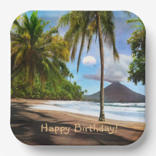 Costa Rica Paper Plates