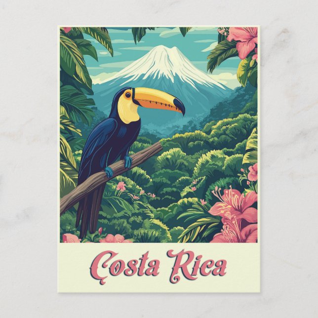 Costa Rica Paradise Postcard (Front)