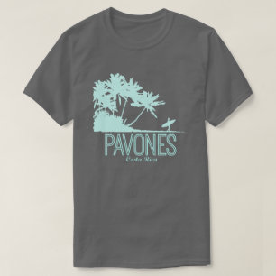 Costa Rica Pavones Surfing Beach Souvenir T-Shirt