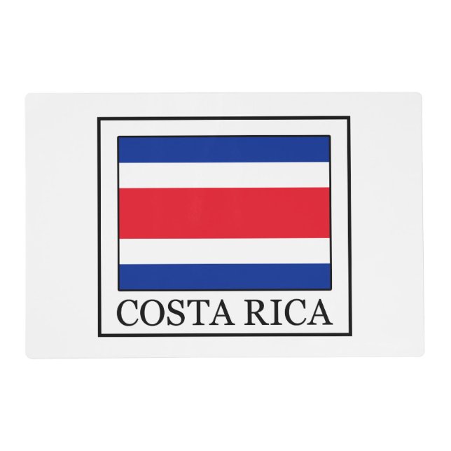 Costa Rica Placemat (Front)