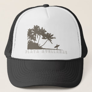 Costa Rica Playa Avellanas Surfer Trucker Hat