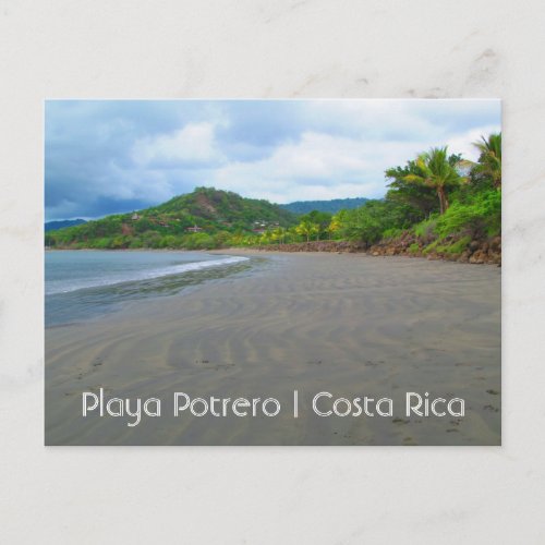 Costa Rica Playa Potrero Beach Postcard
