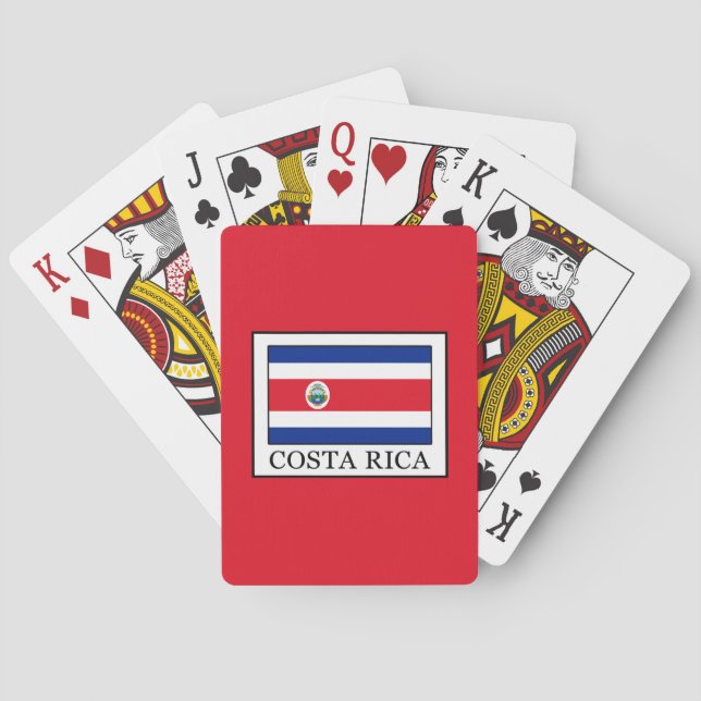 Costa Rica Poker Cards (Back)