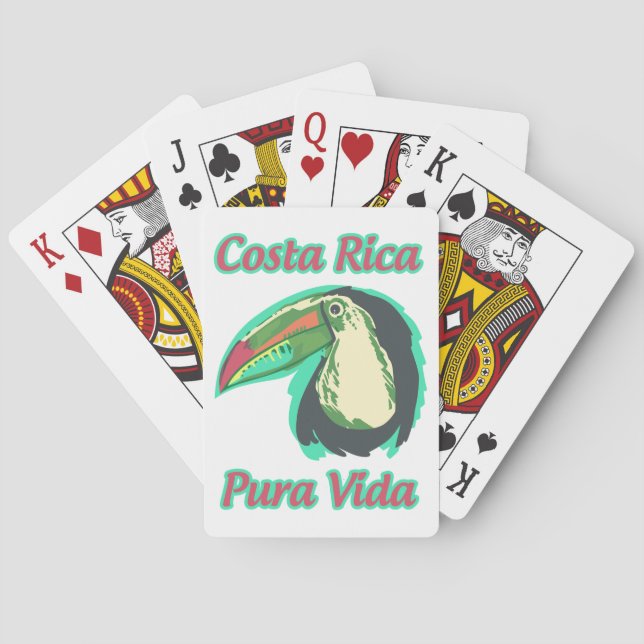 Costa Rica Poker Cards (Back)