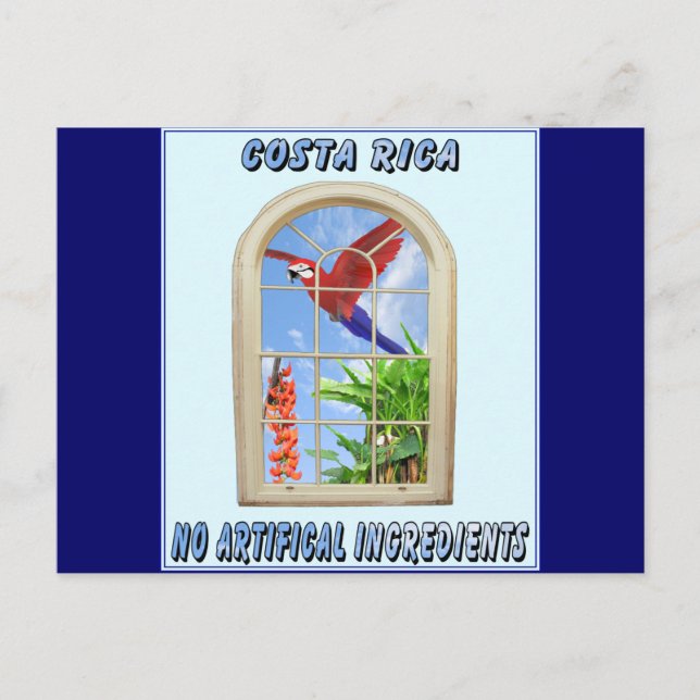 Costa Rica Postcard (Front)