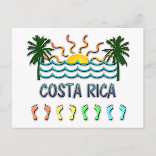 Costa Rica Postcard (Front)