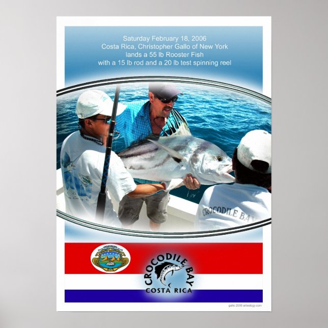 Costa Rica Poster (Front)