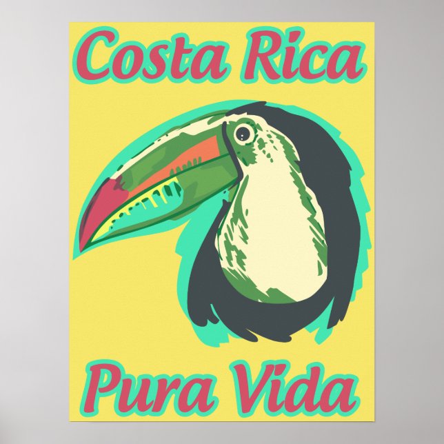 Costa Rica Poster (Front)