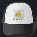 Costa Rica Pura Vida Hibiscus Women's Trucker Hat<br><div class="desc">Costa Rica souvenir hat for women who love to spend time in Costa Rica in our Hibiscus flower design.</div>