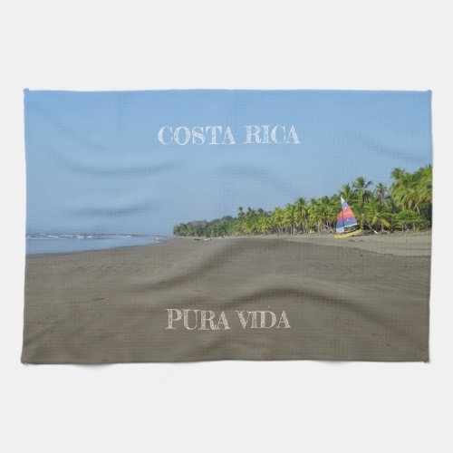 Costa Rica Pura Vida Kitchen Towel