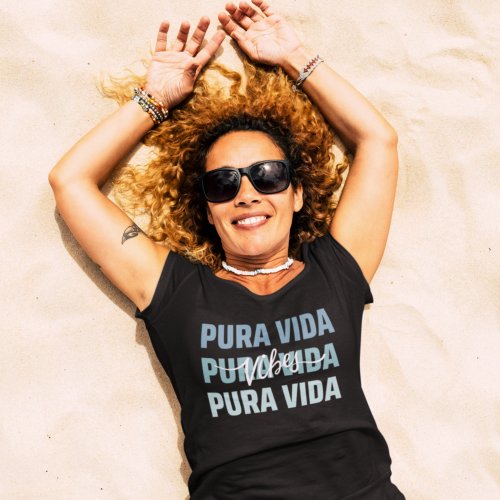 Costa Rica Pura Vida Vibes Souvenir T_Shirt