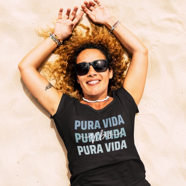 Costa Rica Pura Vida Vibes Souvenir T-Shirt (Creator Uploaded)