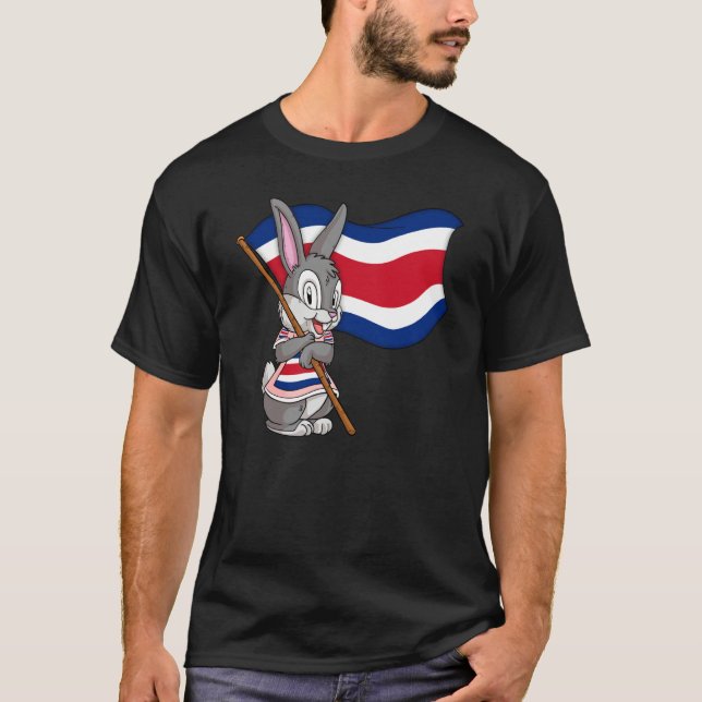Costa Rica Rabbit T-Shirt (Front)