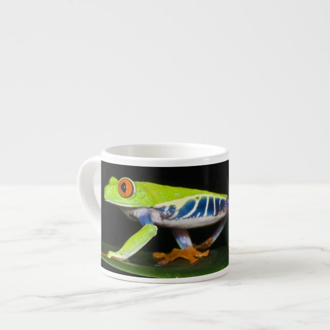 Costa Rica, Red-eyed Tree Frog (Agalychnis Espresso Cup (Front Left)
