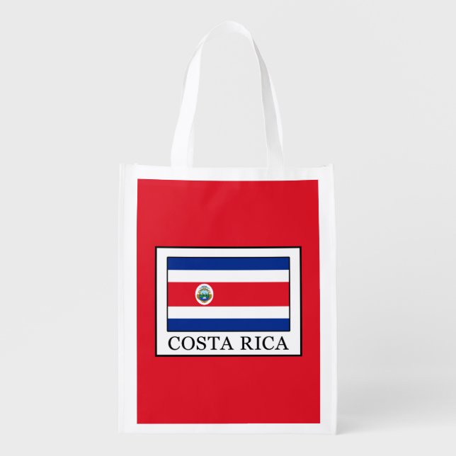 Costa Rica Reusable Grocery Bag (Front)