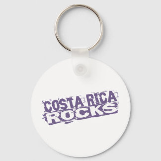 Costa Rica Rocks Keychain