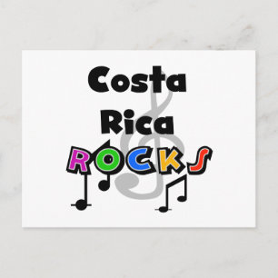 Costa Rica Rocks Postcard