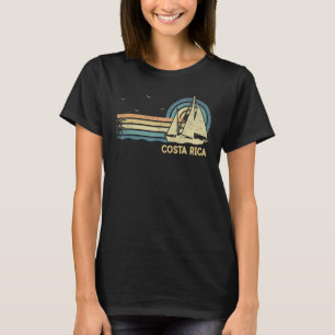 Costa Rica Sailing Vacation Boating Captain Sailbo T-Shirt