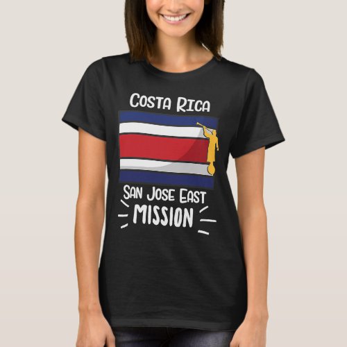 Costa Rica San Jose East Mormon LDS Mission Missio T_Shirt