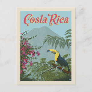 Costa Rica Save the Date Invitation Postcard