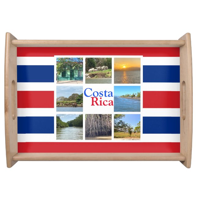 Costa Rica Serving Tray (Front)