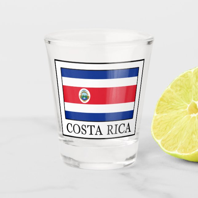 Costa Rica Shot Glass (Front)