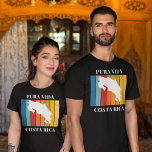Costa Rica Souvenir Colorful Map  T-Shirt<br><div class="desc">A colorful souvenir Costa Rica map design t-shirt,  perfect for anyone who loves the beautiful small country in Central America.</div>