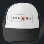Costa Rica Souvenir Hibiscus Flower Women's Trucker Hat<br><div class="desc">Costa Rica souvenir trucker hat printed with our "Costa Rica" Hibiscus flower design for women who love spending time in Costa Rica.</div>