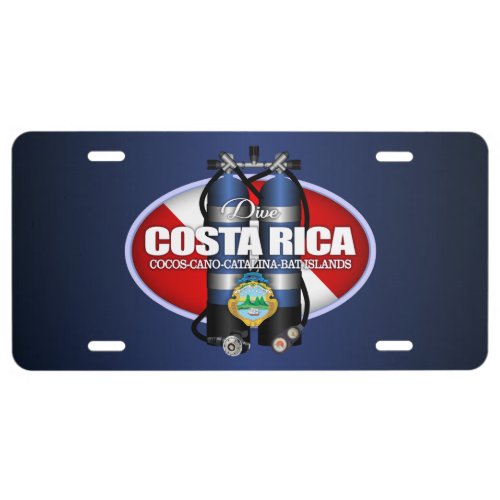 Costa Rica ST License Plate