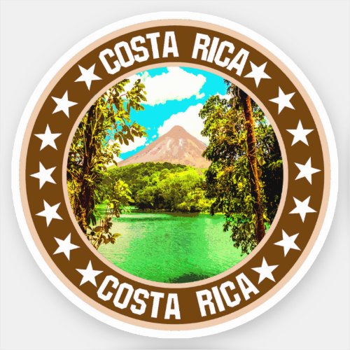 Costa Rica                                         Sticker