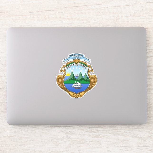 Costa Rica Sticker (Computer)