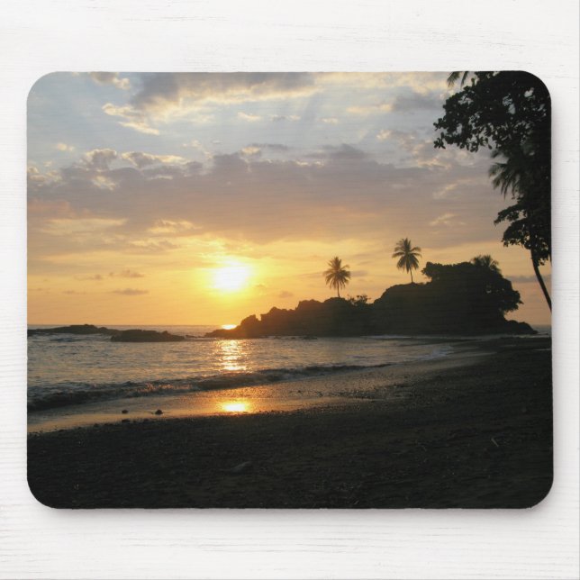 Costa Rica Sunset Mouse Pad (Front)