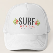 Costa Rica Surf Like a Girl Hibiscus Flower